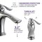 Anzzi Anfore Single Hole Single Handle Bathroom Faucet in Polished Chrome L-AZ104CH - alternate 8